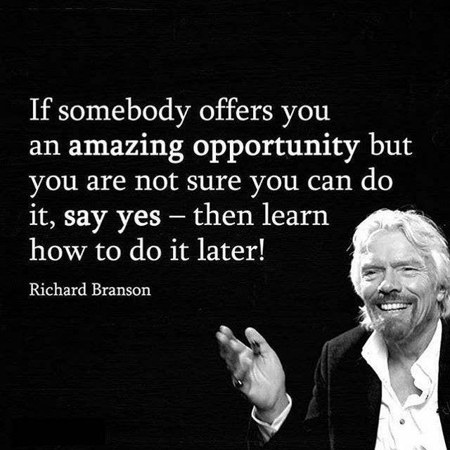 Richard Branson on Opportunity